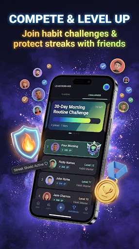 HabitAI daily routine builder and Health Connect habit automation